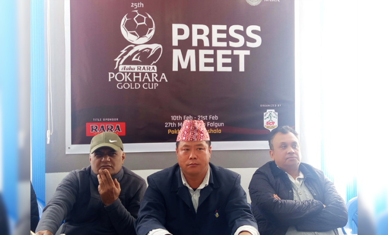 २५औं आहा रारा पोखरा गोल्डकपमा मनाङ मर्स्याङ्दीसहित १२ टोलीको सहभागिता