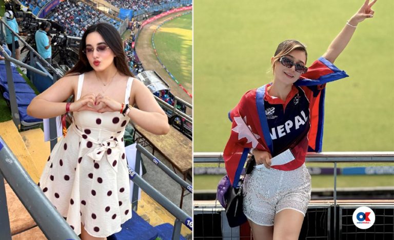 वानखेडेमा ग्ल्यामर छर्दै नेपाली सेलिब्रेटी (तस्वीर)