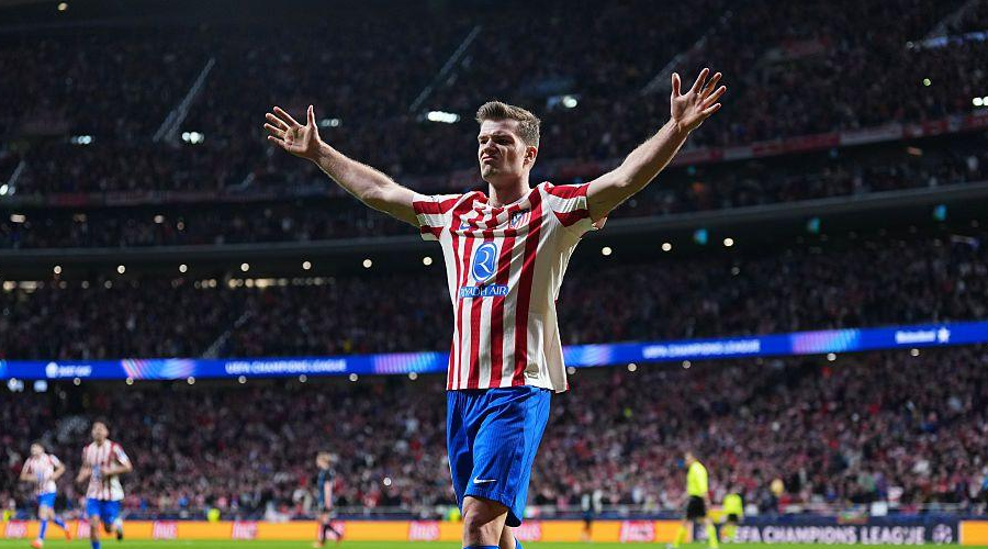 सोर्लोथको ह्‍याट्रिकमा एट्लेटिको मड्रिड च्याम्पियन्स लिगको अन्तिम १६ मा