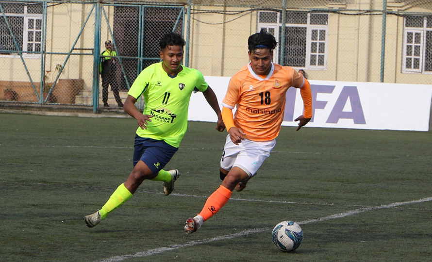 राष्ट्रिय लिगमा एपीएफको शतप्रतिशत विजय यात्रा रोकियो