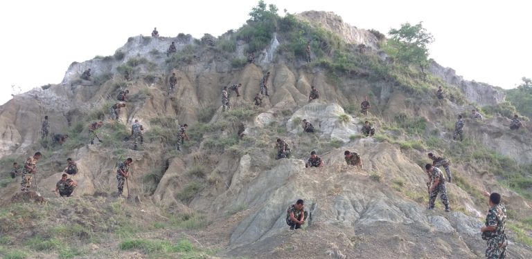 पर्यावरण संरक्षण र सुरक्षामा नेपाली सेना