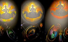 ब्रह्माण्ड र अध्यात्मको यात्रा गराउने कला प्रदर्शनी काठमाडौंमा सुरु