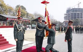 सेना दिवस : प्रधानसेनापतिले गरे पूर्वाभ्यासको निरीक्षण