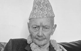 पूर्वप्रधानमन्त्री डा. बाबुराम भट्टराईलाई पितृशोक