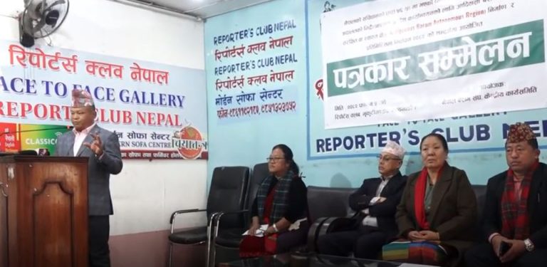 छुट्टै स्वायत्त क्षेत्र नबने भोट नदिने बराम संघको चेतावनी