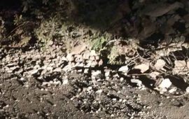 बीपी राजमार्गमा सुक्खा पहिरो, सडक अवरुद्ध