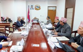 सिंहदरबारमा मन्त्रिपरिषद् बैठक