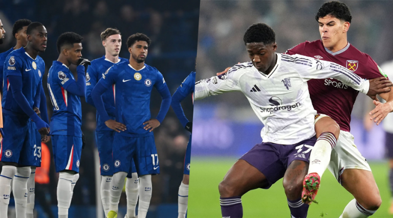 प्रिमियर लिग : चेल्सी र लिड्स तथा युनाइटेड र वेस्ट ह्‍यामको बराबरी