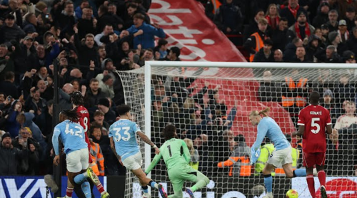 इन्जुरी समयमा हालान्डको पेनाल्टी गोल, लिभरपुलमाथि सिटीको जित