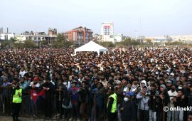 मुम्बईमा टी–२० विश्वकप, काठमाडौंमा दर्शकको क्रेज (तस्वीरहरू)