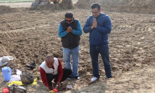 धनगढीमा सुविधासम्पन्न क्रिकेट मैदान निर्माण सुरु, तीन महिनाभित्र सञ्चालनमा ल्याइने