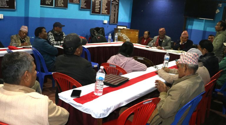 धनकुटामा निर्वाचन आचारसंहिता सम्बन्धी छलफल