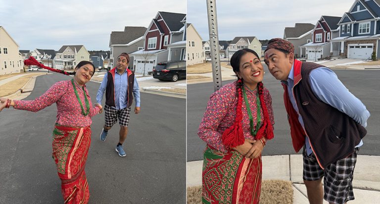 अमेरिकाबाट कलाकर्ममा सक्रिय बने धुर्मुस–सुन्तली