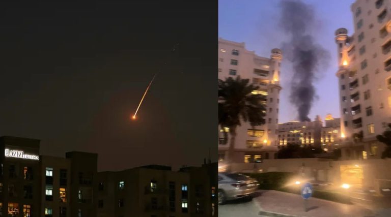 दुबईको पाम जुमेराहमा ४ जना घाइते, आगलागी नियन्त्रणमा