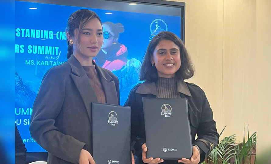 कविता नेपाली एभरेस्ट समिटियर्स समिट २०२६ को पीआर प्रतिनिधि नियुक्त