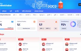 अनलाइनखबरको चुनाव विशेष डाटा पोर्टल सार्वजनिक, ३४०० बढी उम्मेदवारका विवरण
