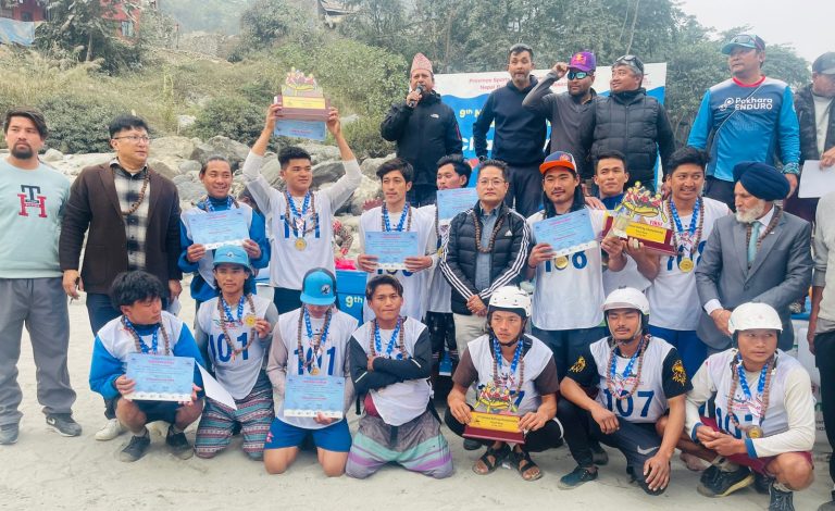 १४औं राष्ट्रिय क्यानोनिङ प्रतियोगिता : नेपाल र्‍याफ्टिङ एन्ड कायक क्लब फिस्लिङ ‘ए’ प्रथम