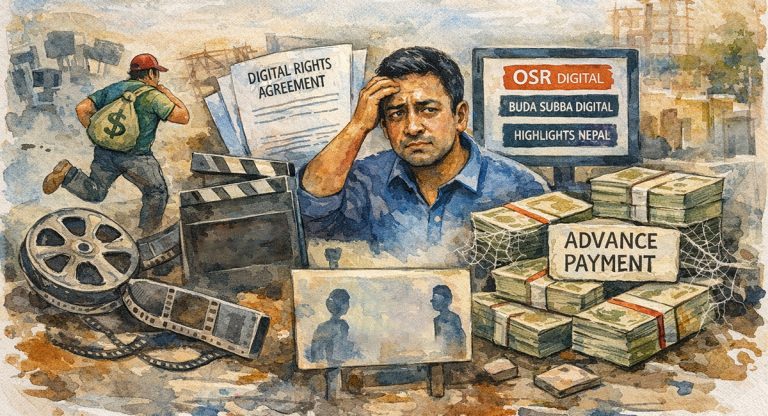 फिल्मको ‘डिजिटल राइट्स’मा धोकाधडी : एड्भान्स रकम लिएर टाप कस्छन् निर्माता