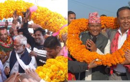 सर्लाहीमा गगनलाई १२५ र कुलमानलाई कञ्चनपुरमा २० किलोको माला