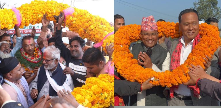 सर्लाहीमा गगनलाई १२५ र कुलमानलाई कञ्चनपुरमा २० किलोको माला