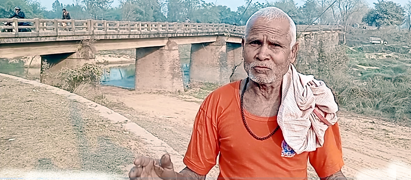 गण्डक नहरको पुल जीर्ण, सवारी आवागमन प्रभावित