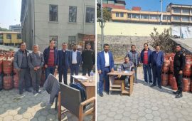 वितरण प्रणालीको असफलता छोप्न आयल निगमको ‘स्टन्ट’ : आफ्नै आँगनमा ग्यास पसल
