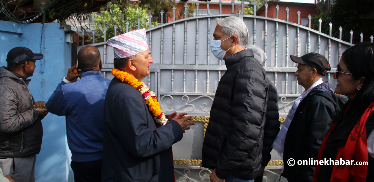 ईश्वर पोखरेललाई मतदाताले भने- नेताहरूको बोलीमा लगाम लगाउनुस्