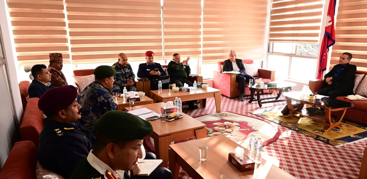 रौतहट तनावबारे छलफल गर्न गृहमा केन्द्रीय सुरक्षा समितिको बैठक