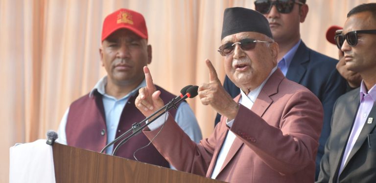 कसैले पनि बुथ कब्जा गर्ने कल्पना नगरे हुन्छ : ओली