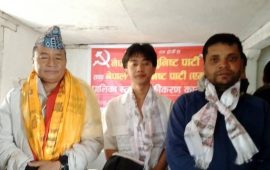 एमालेका पूर्व गाउँपालिका अध्यक्ष नेपाली कम्युनिस्ट पार्टीमा प्रवेश