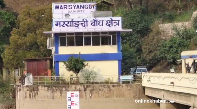२१ दिन बन्द गरेर मर्स्याङ्दी जल विद्युत् केन्द्रको मर्मत थालियो