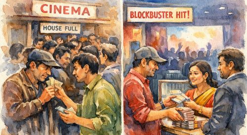 उहिले ब्ल्याकमा टिकट बिक्थे, अहिले निर्माता आफैं टिकट किन्छन्