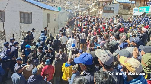 निर्वाचन प्रहरीले घेरे हुम्ला प्रशासन, सेवा सुविधा थोरै भएको गुनासो