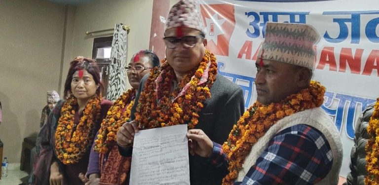 दाङ- २ : नेकपाका उम्मेदवारलाई आजपाका उम्मेदवारको समर्थन