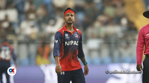 ‘द हन्ड्रेड’ क्रिकेटको अक्सनका लागि सन्दीपले गराए नाम दर्ता