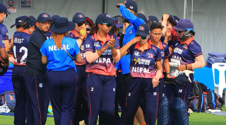राइजिङ स्टार्स महिला एसिया कपमा नेपाल जितविहीन