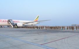 कंगोमा तैनाथ नेपाली शान्ति सैनिकको अदलीबदली