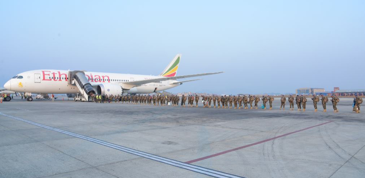 कंगोमा तैनाथ नेपाली शान्ति सैनिकको अदलीबदली