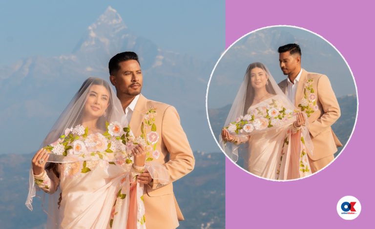 ‘प्रि-वेडिङ फोटोसुट’ मा रोमान्टिक नीति-याञ्चित