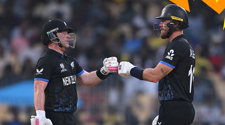 कीर्तिमानी साझेदारीसहित टी-२० विश्वकपमा न्युजिल्यान्डको लगातार दोस्रो जित