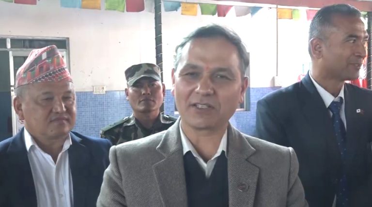 गणनास्थलमा मतपेटिका प्रहरीले नै ढुवानी गर्छ : गृहमन्त्री अर्याल