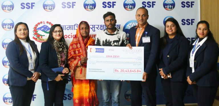 श्रमिक परिवारलाई २० लाख बढी आर्थिक सहायता