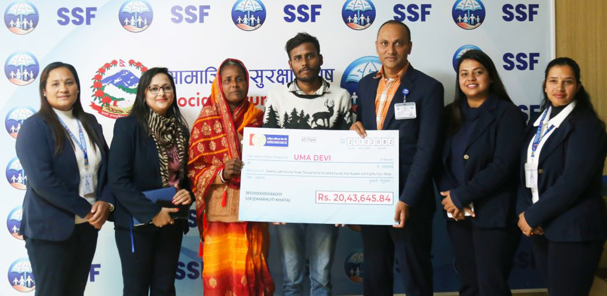 श्रमिक परिवारलाई २० लाख बढी आर्थिक सहायता