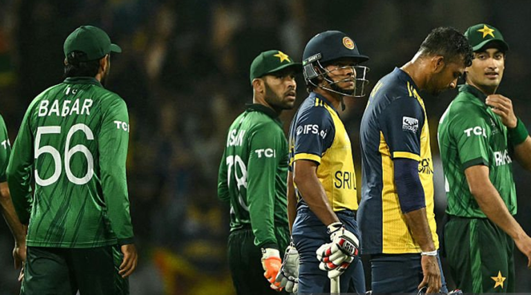 श्रीलंकाविरुद्ध पाकिस्तान ५ रनले विजयी