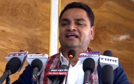 कांग्रेस जनताले खोजेजस्तो पार्टी बनेको छ, अब तागत दिनुस् : महामन्त्री पौडेल