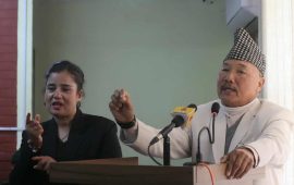 लुम्बिनीका प्रदेश प्रमुख भन्छन् : धान फल्ने फाँटमा राजधानी नबनाऔं