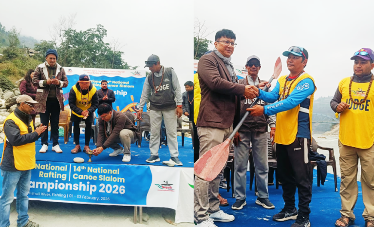 त्रिशूलीमा राष्ट्रिय र्‍याफ्टिङ तथा क्यानोइङ सुरु