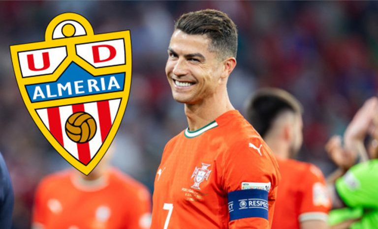 रोनाल्डोले खरिद गरे स्पेनिस क्लब यूडी अल्मेरियाको २५ प्रतिशत हिस्सा