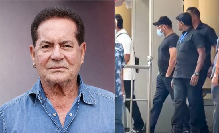 सलमानका पिता सलीम अस्पताल भर्ना, परिवारका सदस्य लीलावती पुगे