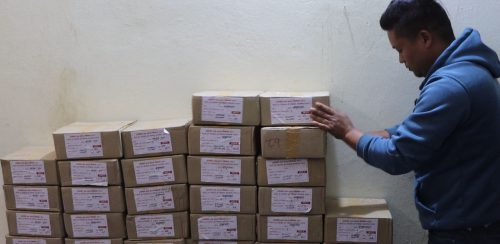 संखुवासभा आइपुग्यो निर्वाचन सामग्री